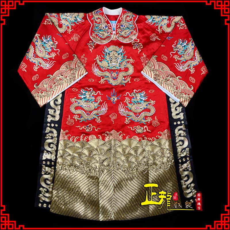 南京皇帝蟒袍全金八宝团龙蟒